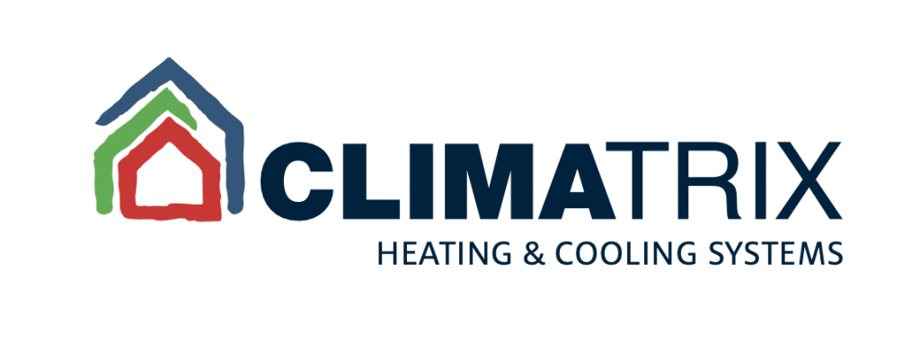 Update van het logo van Climatrix, nu met baseline 'Heating & cooling systems'