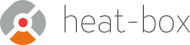 Logo van Heat Box, waarmee Climatrix samenwerkt.